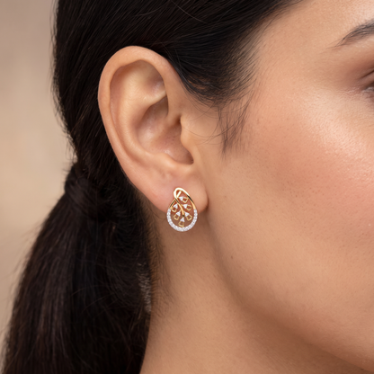 Teardrop Glow Lab Grown Diamond Earrings
