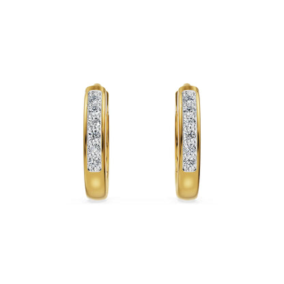 Stellar Kids Lab Grown Diamond Earrings
Front View