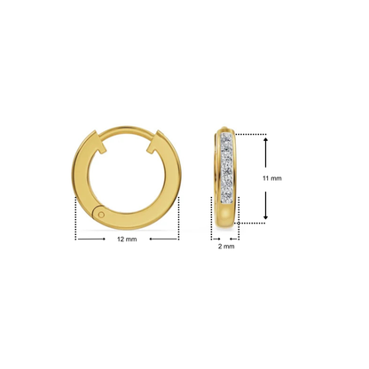 Stellar Kids Lab Grown Diamond Earrings