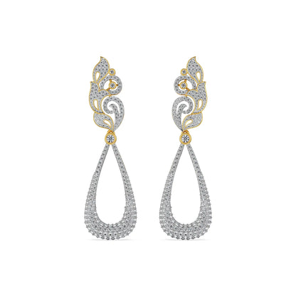 Mist Drop Lab Grown Diamond Earrings