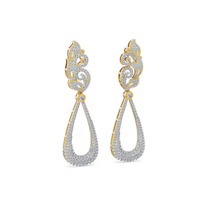Mist Drop Lab Grown Diamond Earrings