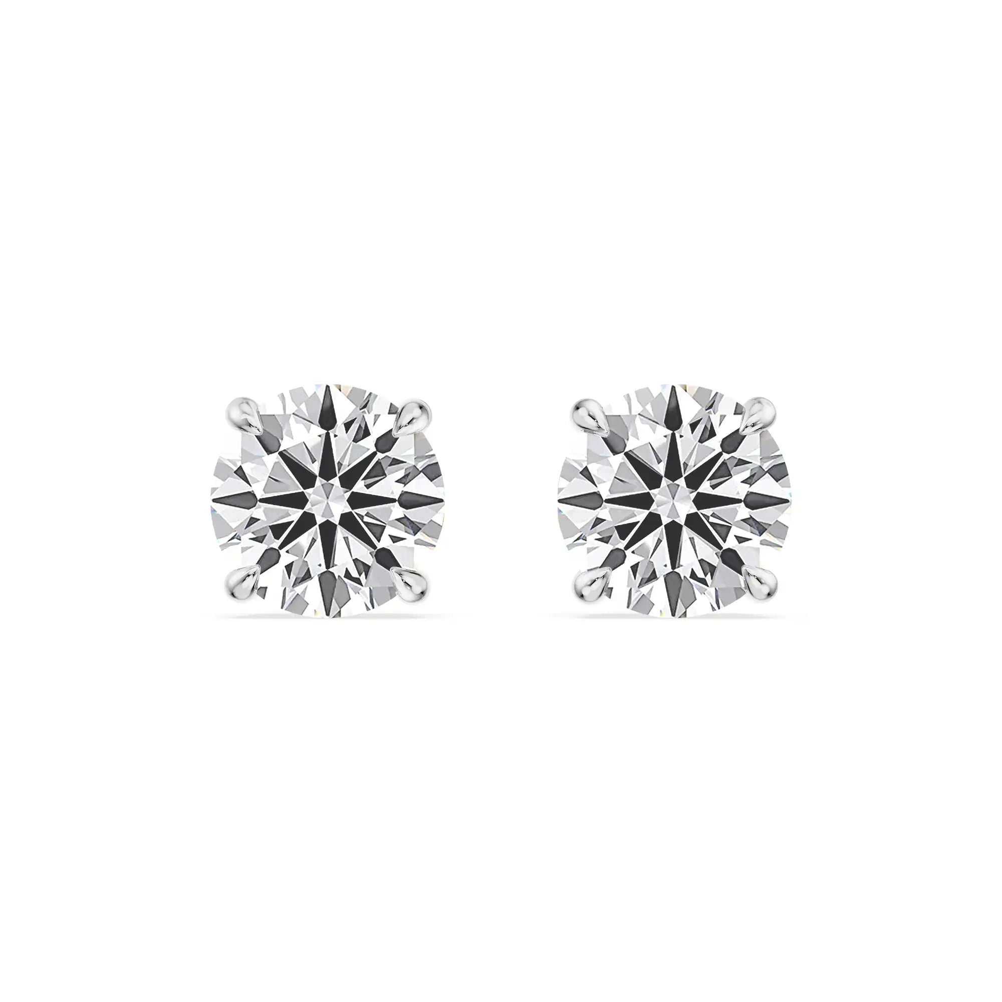 Brilliance Hearts & Arrows Lab Grown Diamond Studs