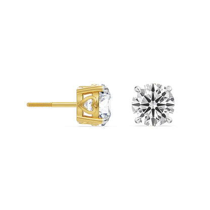 Brilliance Round Lab Grown Diamond Studs
Prospective view