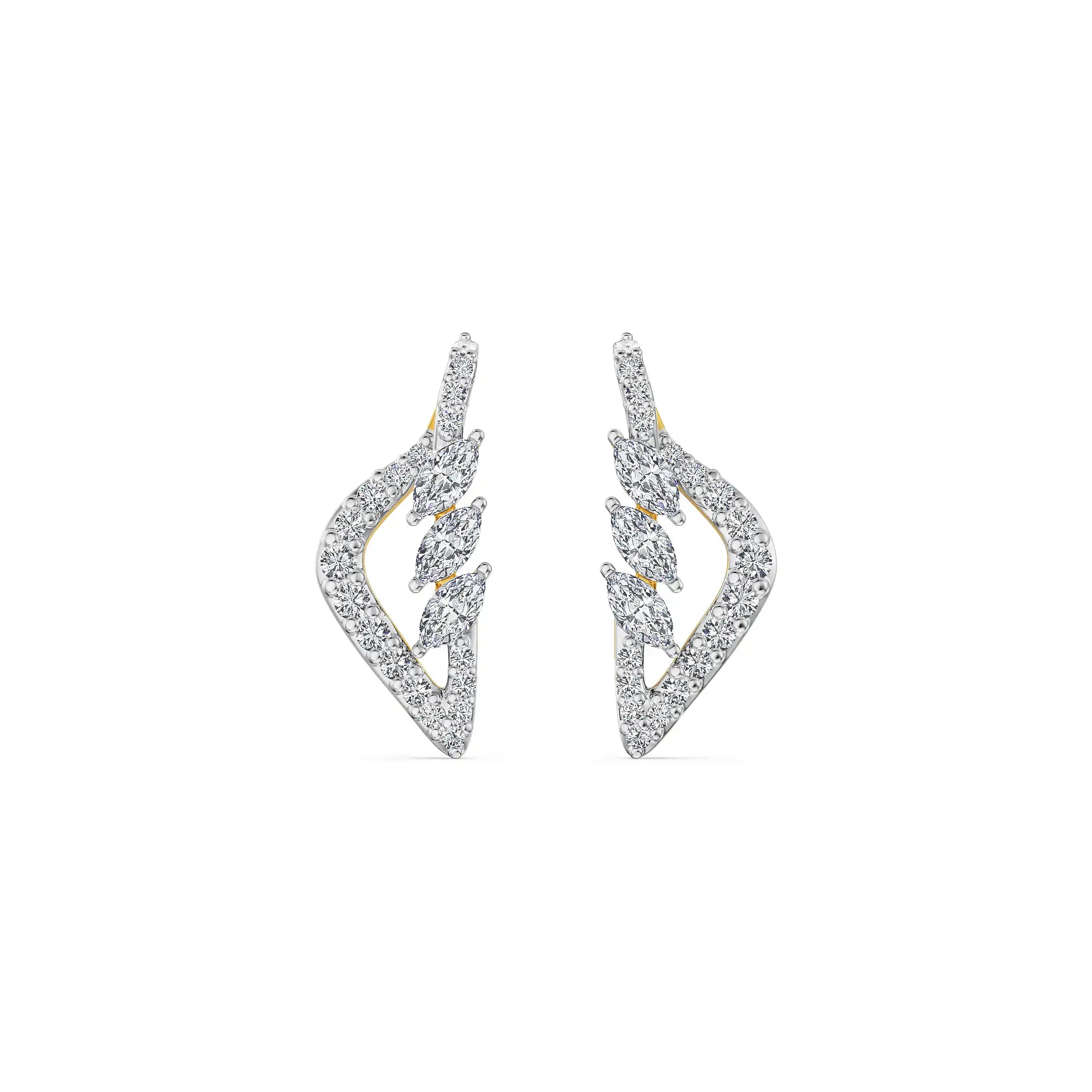 Prism Marquise Lab Grown Diamond Earrings