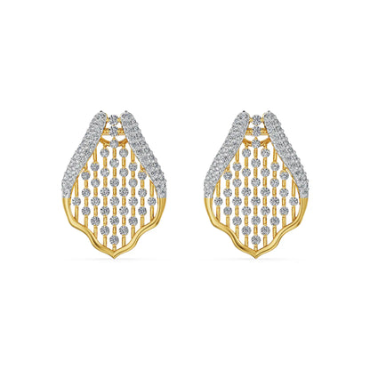 Honeycomb Glow Lab Grown Diamond Earrings