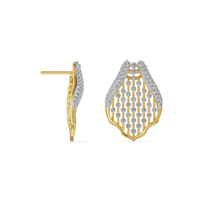 Honeycomb Glow Lab Grown Diamond Earrings