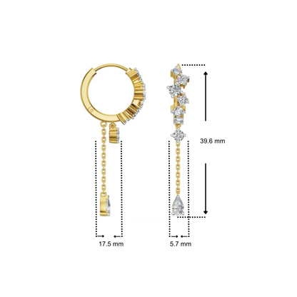 Twinkle Tease Lab Grown Diamond Earrings