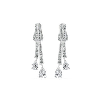 Knot Lab Grown Diamond Earrings