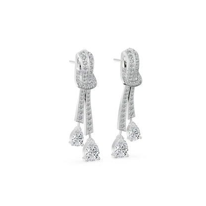 Knot Lab Grown Diamond Earrings