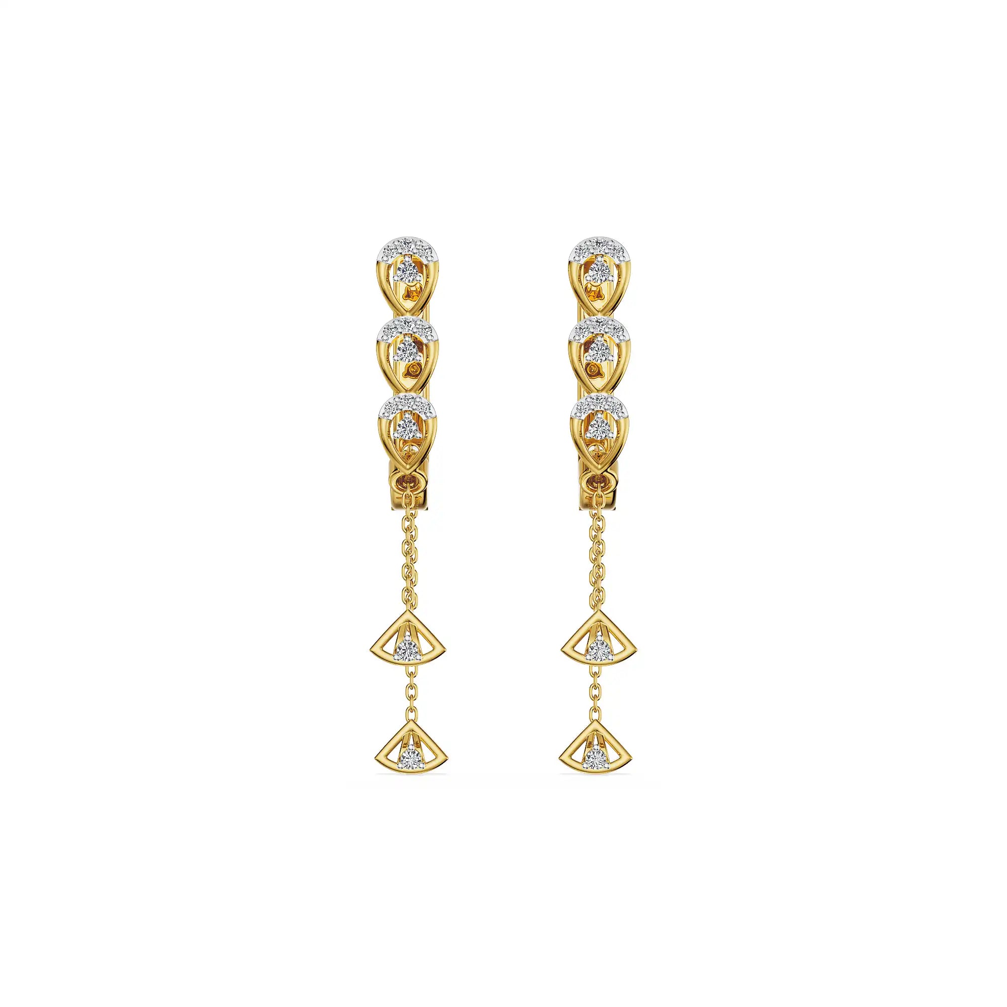 Flirt and Flow Lab Grown Diamond Earrings