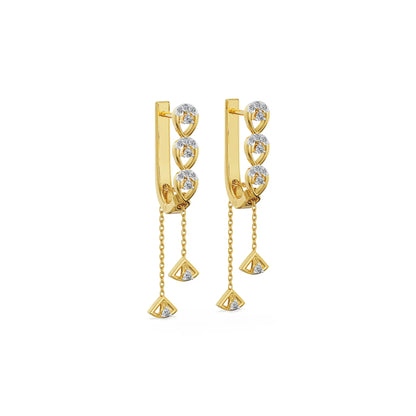 Flirt and Flow Lab Grown Diamond Earrings