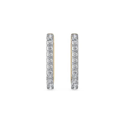 Classic Lab Grown Diamond Hoops