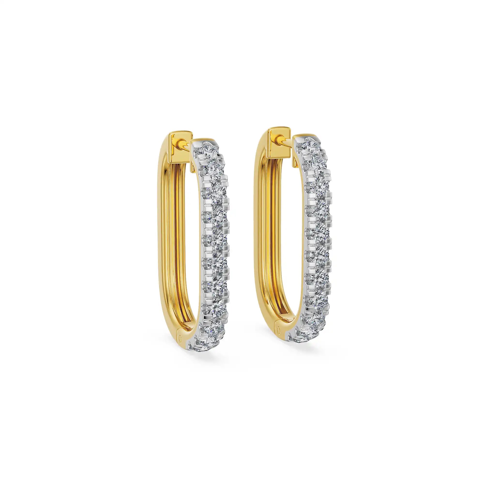 Classic Lab Grown Diamond Hoops
