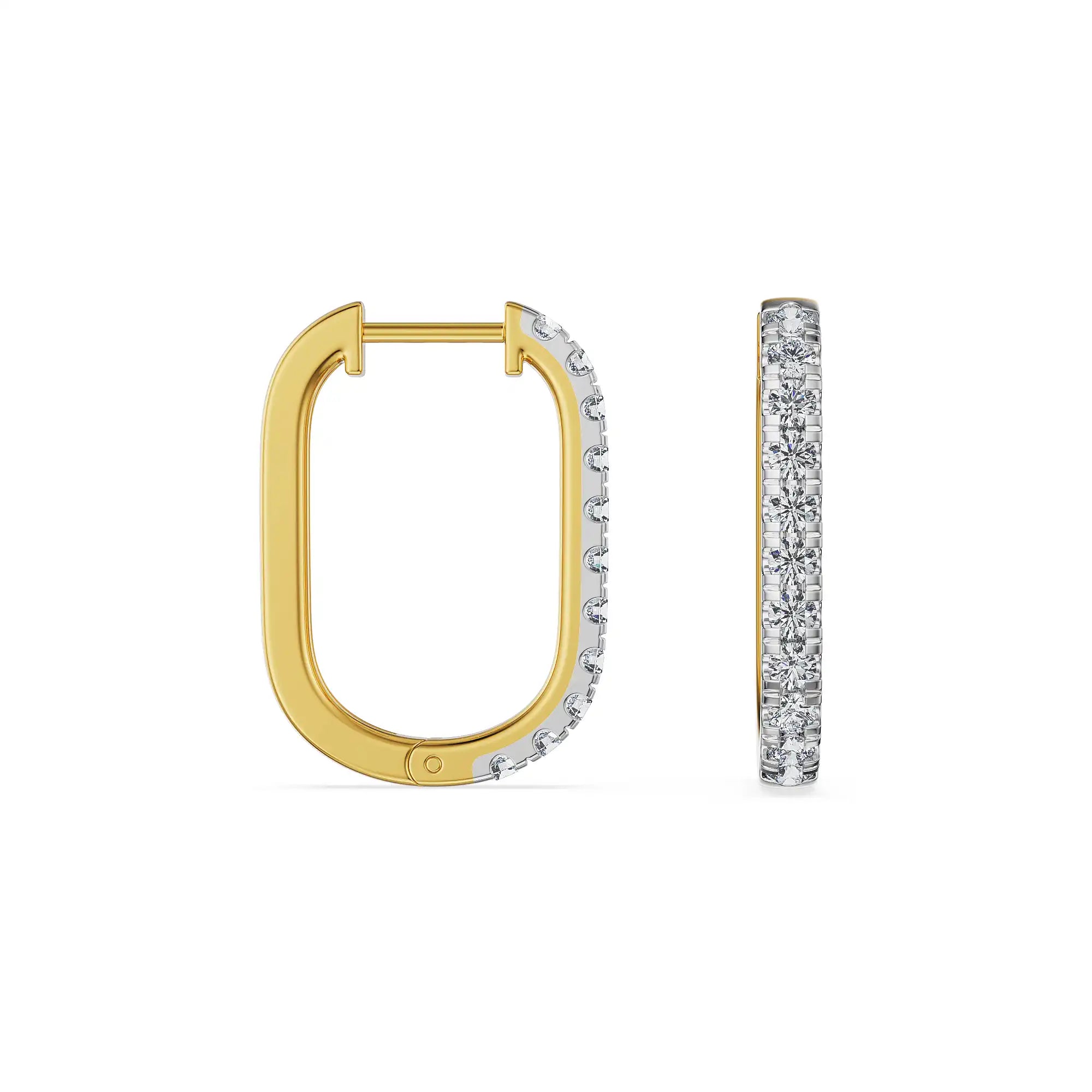 Classic Lab Grown Diamond Hoops
