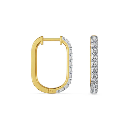 Classic Lab Grown Diamond Hoops