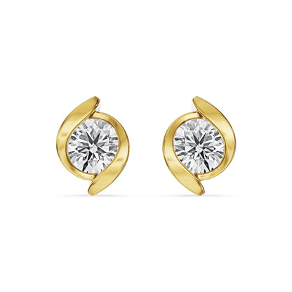 0.5 CT Aurelia Curve Lab Grown Diamond Studs