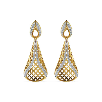 Auric Mirage Lab Grown Diamonds Drop Earrings