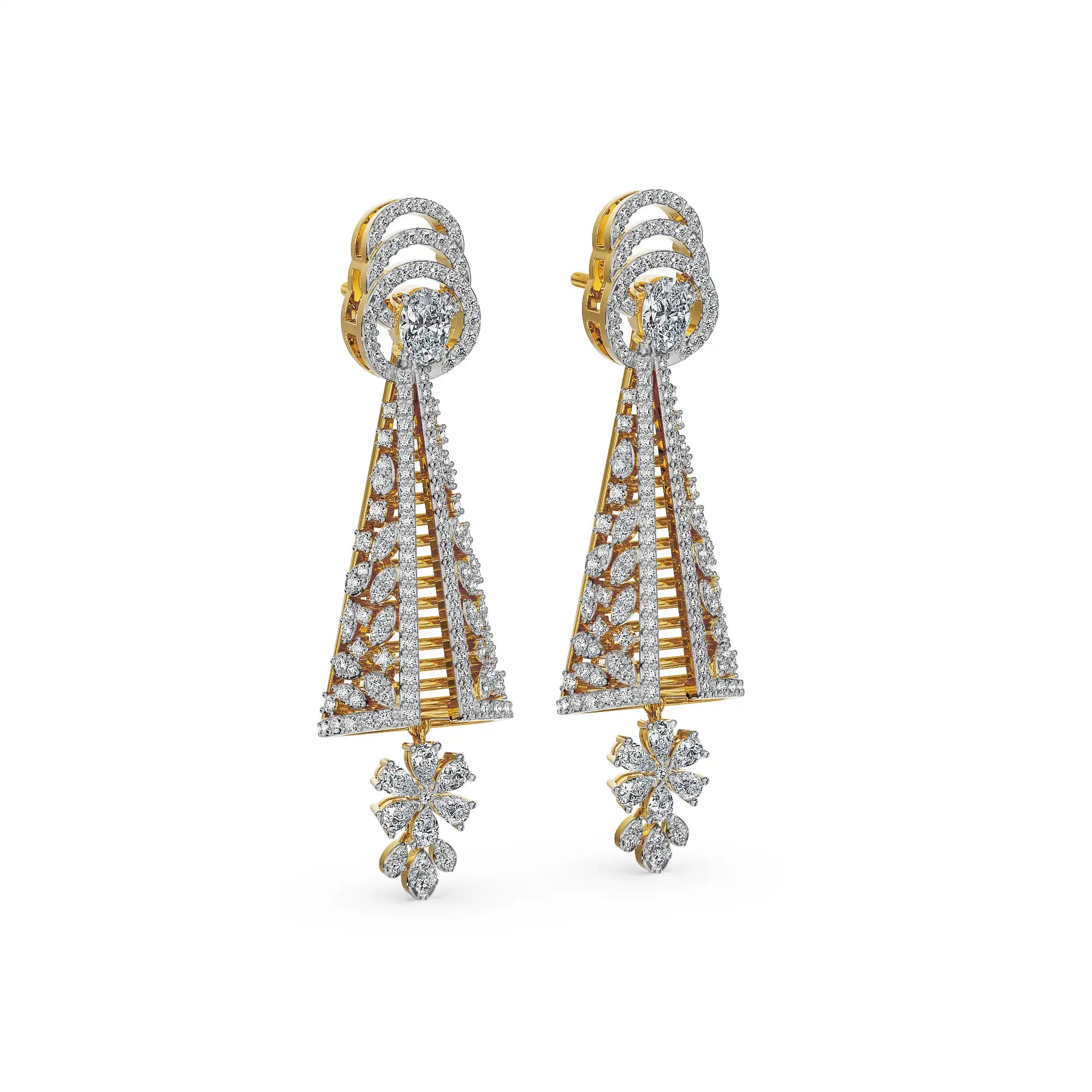 Twilight Lab Grown Diamonds Drop Earrings