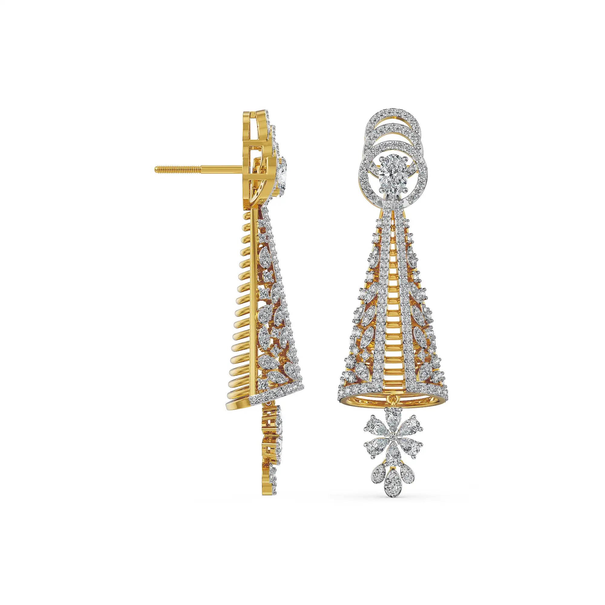 Twilight Lab Grown Diamonds Drop Earrings