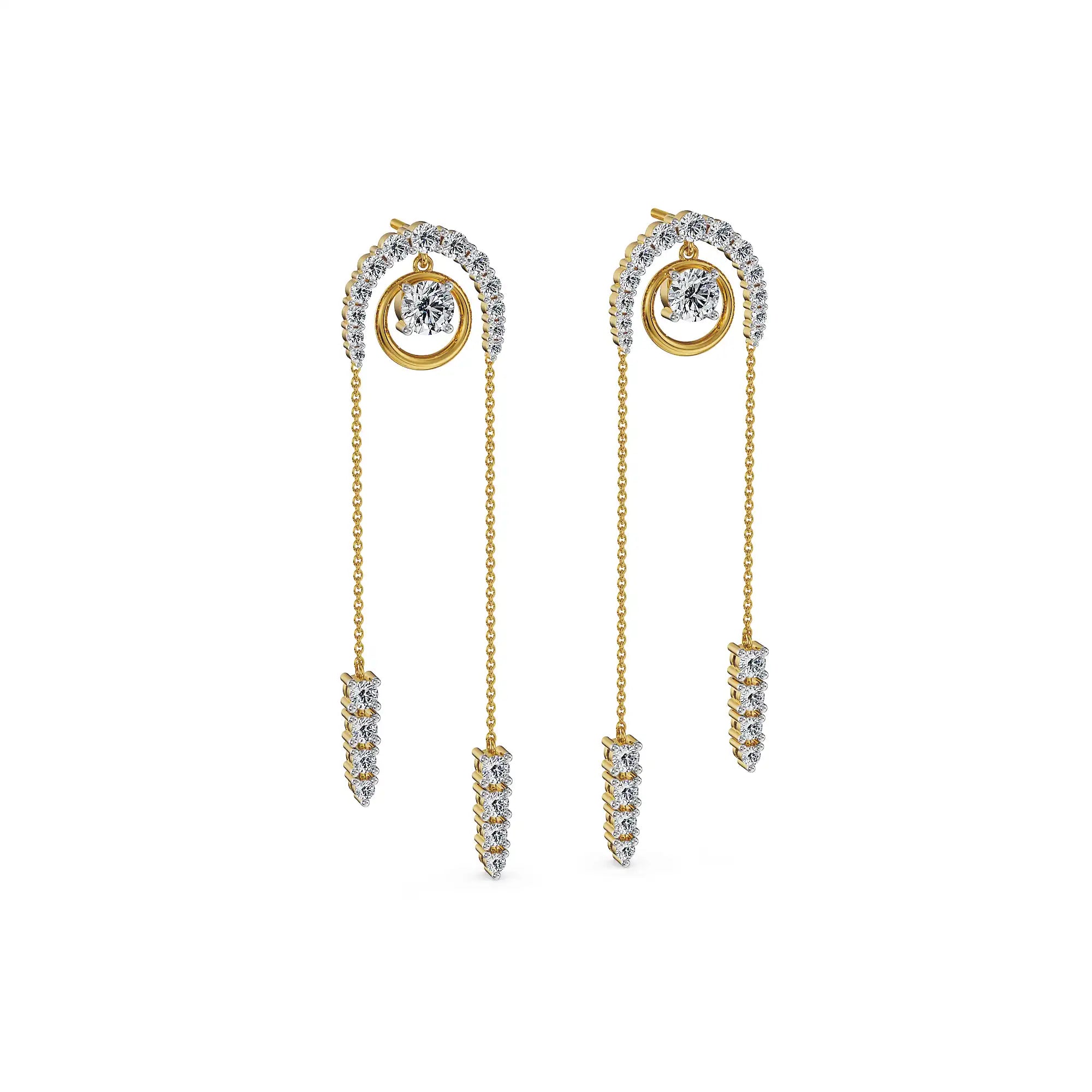 Harmony Lab Grown Diamond Drop Earrings