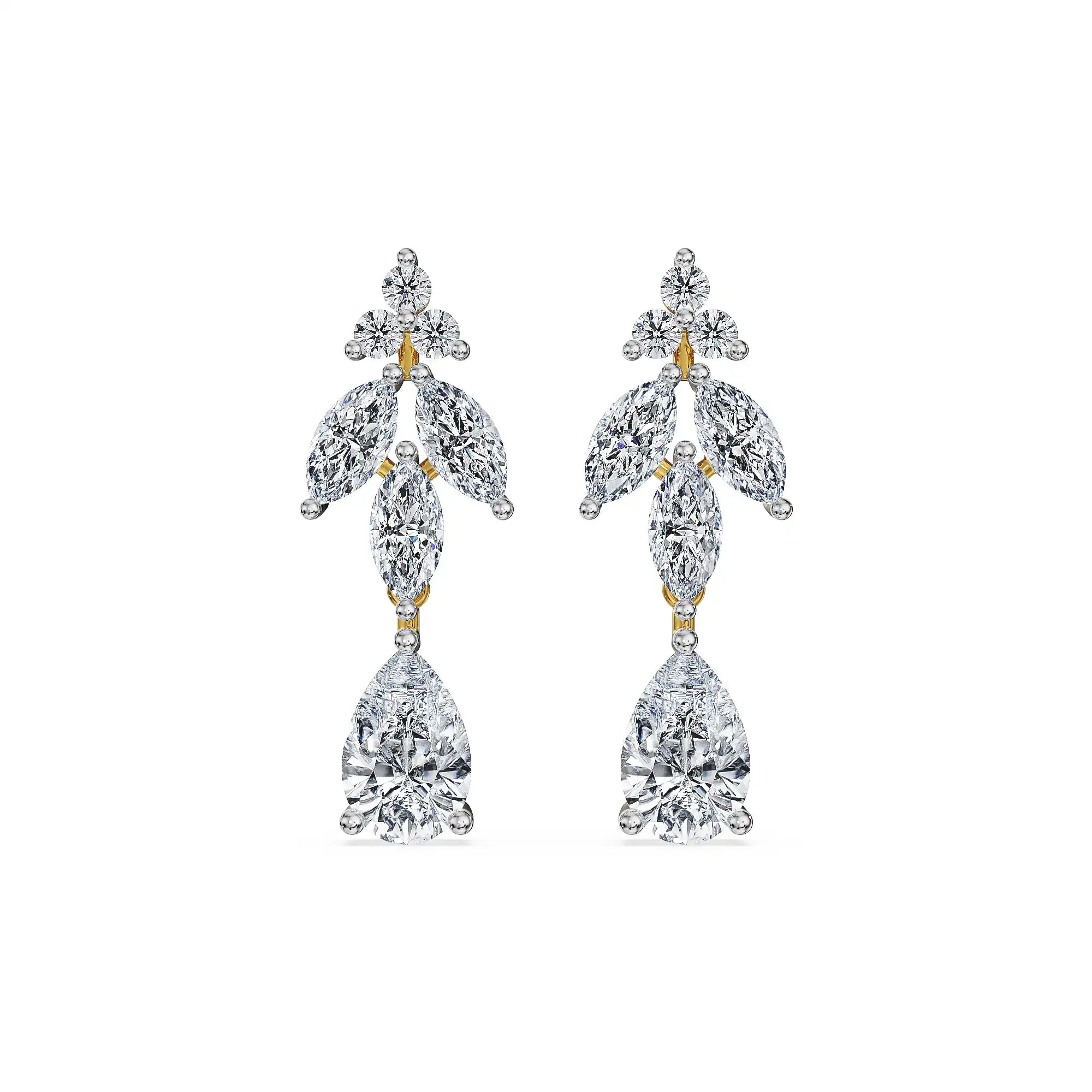 Ella Bloom Lab Grown Diamond Earrings