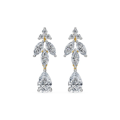 Ella Bloom Lab Grown Diamond Earrings