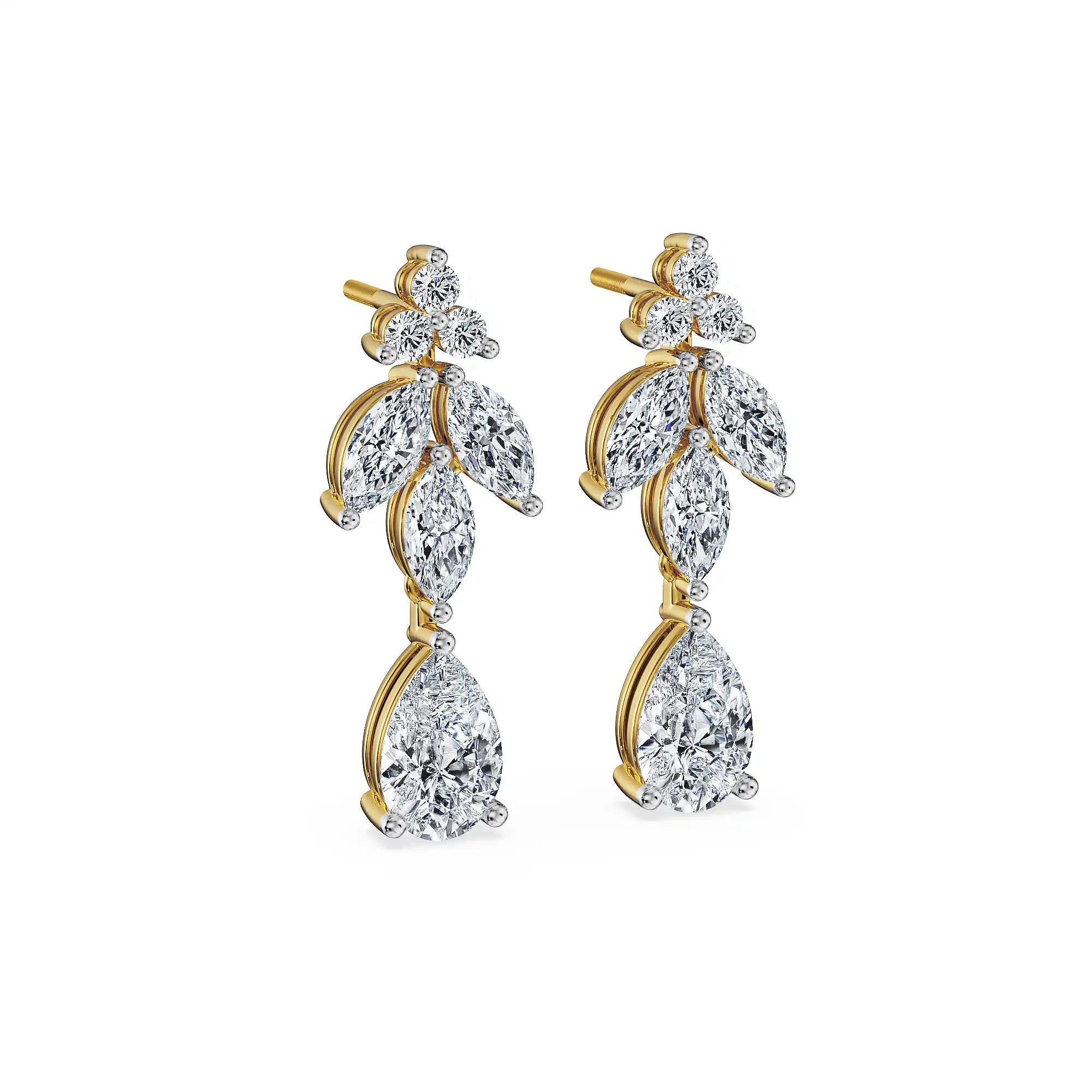 Ella Bloom Lab Grown Diamond Earrings