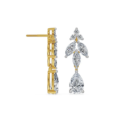 Ella Bloom Lab Grown Diamond Earrings