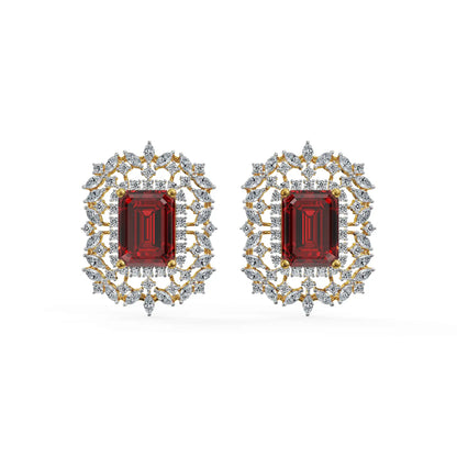 Manik Lab Grown Diamond Earrings