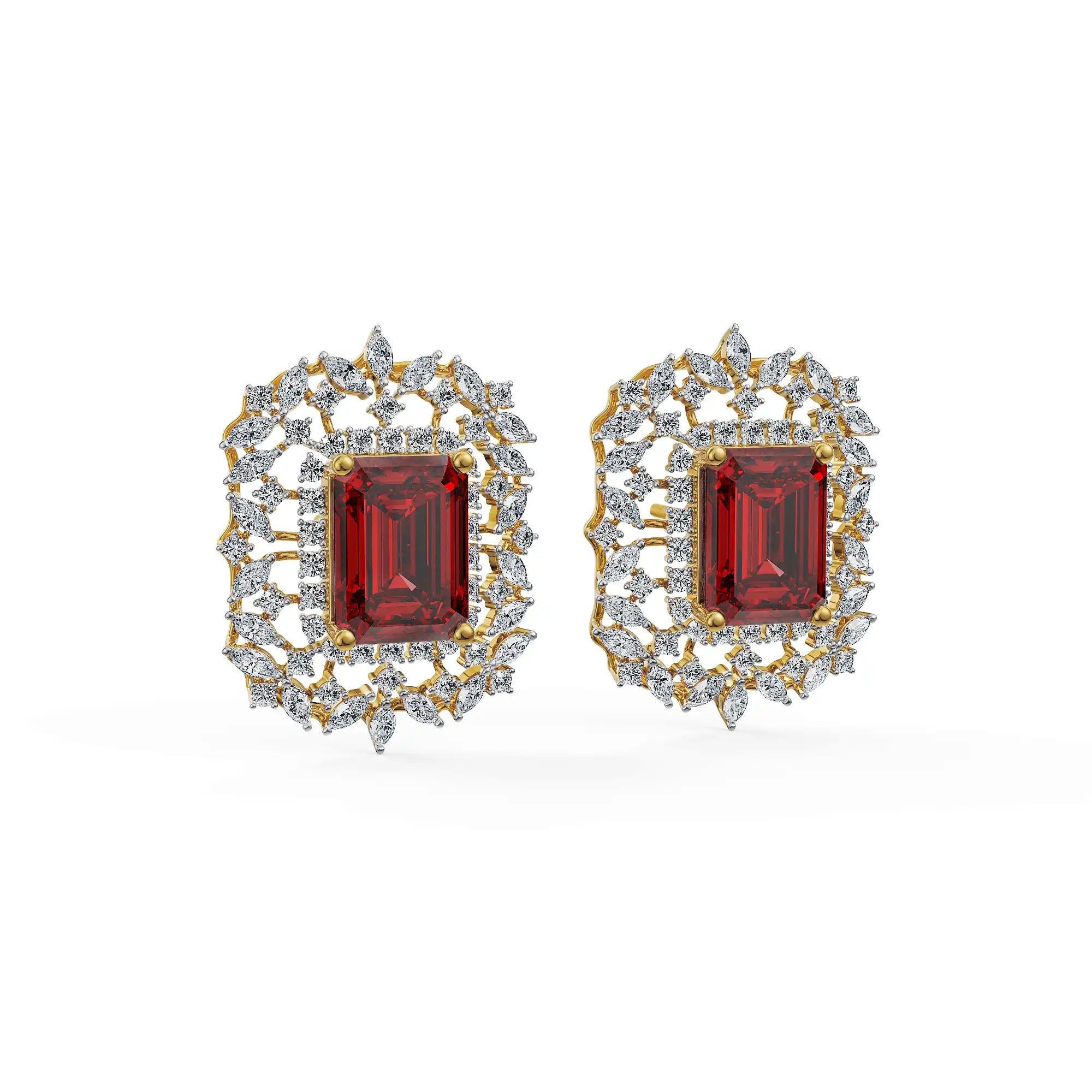 Manik Lab Grown Diamond Earrings