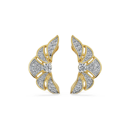 Fluttering Grace Lab Grown Diamond Earrings