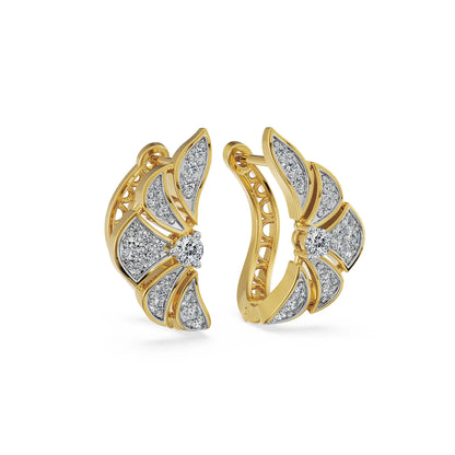 Fluttering Grace Lab Grown Diamond Earrings