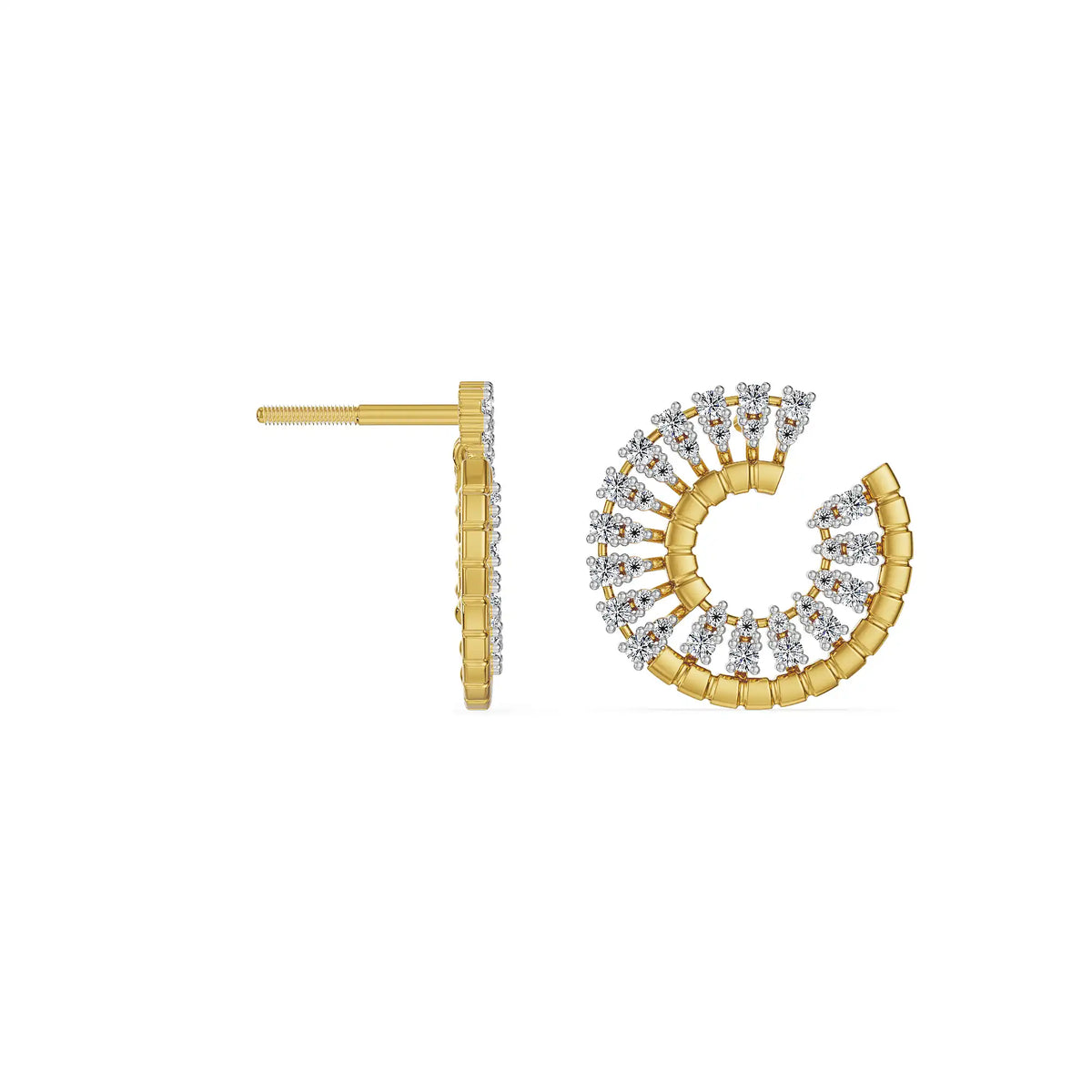 Celestine Lab Grown Diamond Earrings