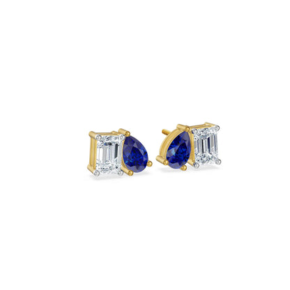 Royal Duo Lab Grown Diamond Earrings