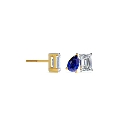 Royal Duo Lab Grown Diamond Earrings