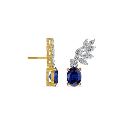 Mystic Vine Lab Grown Diamond Earrings