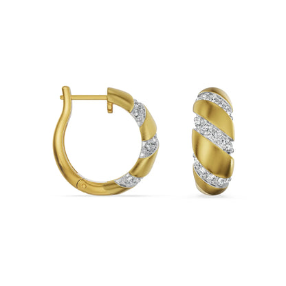 Helix Lab Grown Diamond Earrings