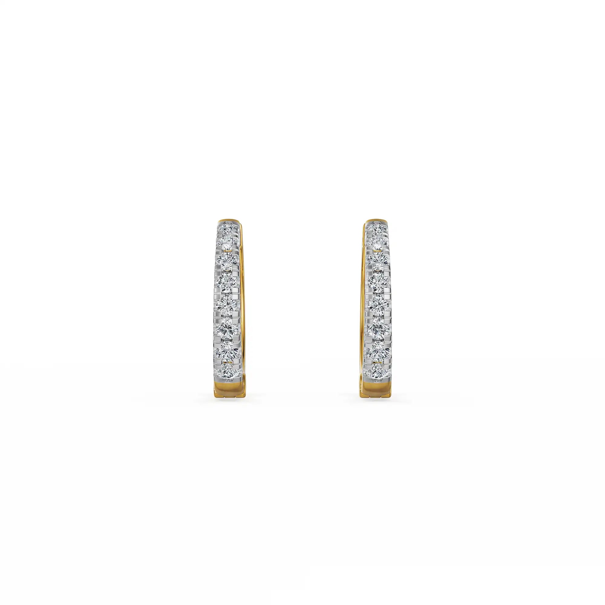 Bali Lab Grown Diamond Hoop Earrings