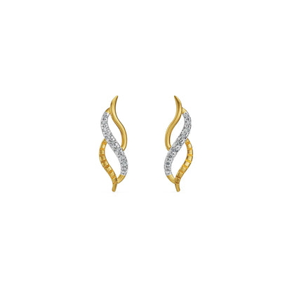 Twist Lab Grown Diamond Earrings