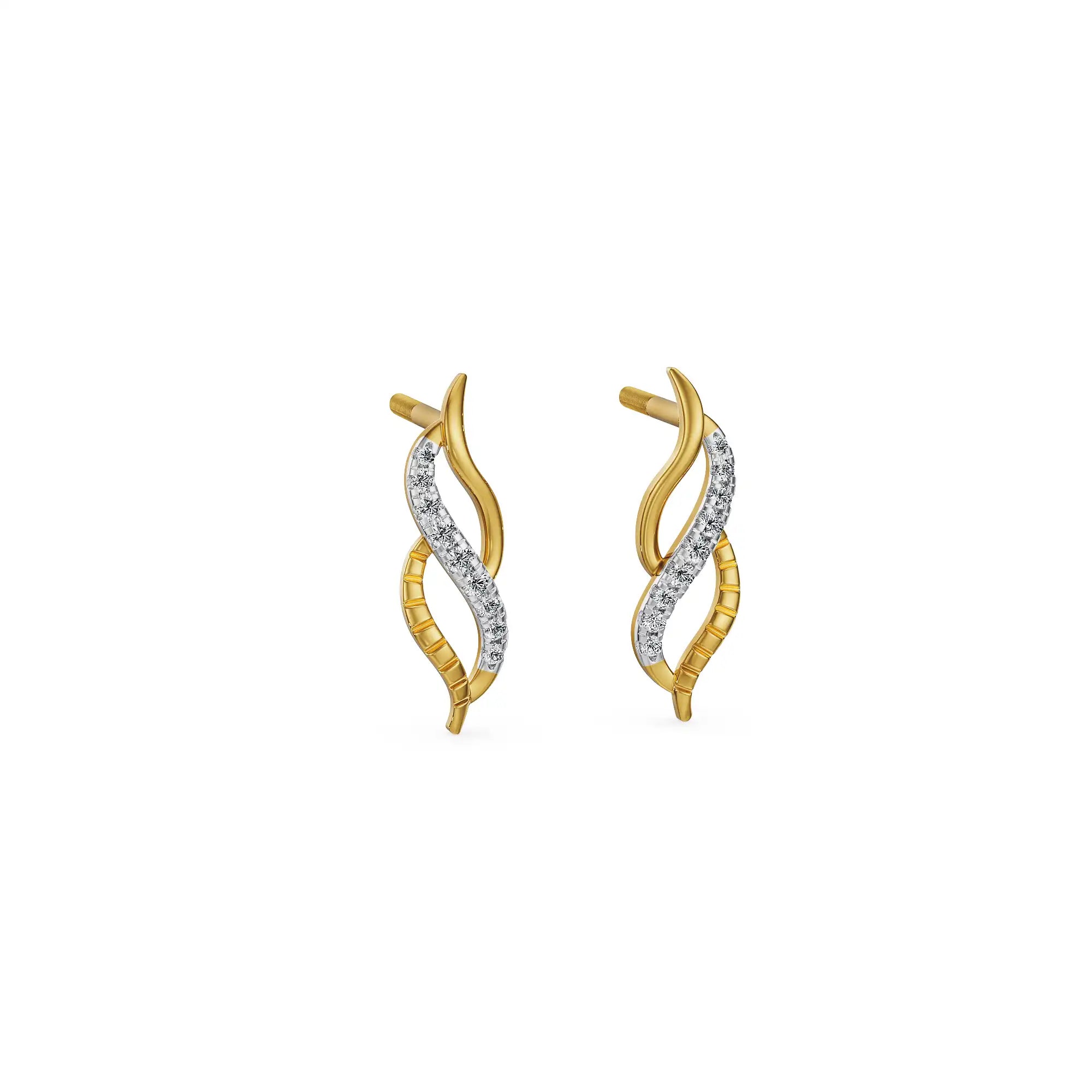 Twist Lab Grown Diamond Earrings