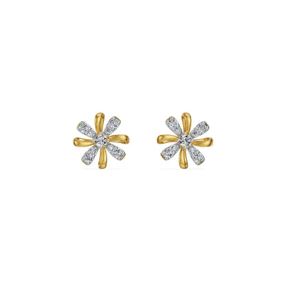 Blossom Radiance Lab Grown Diamond Earrings