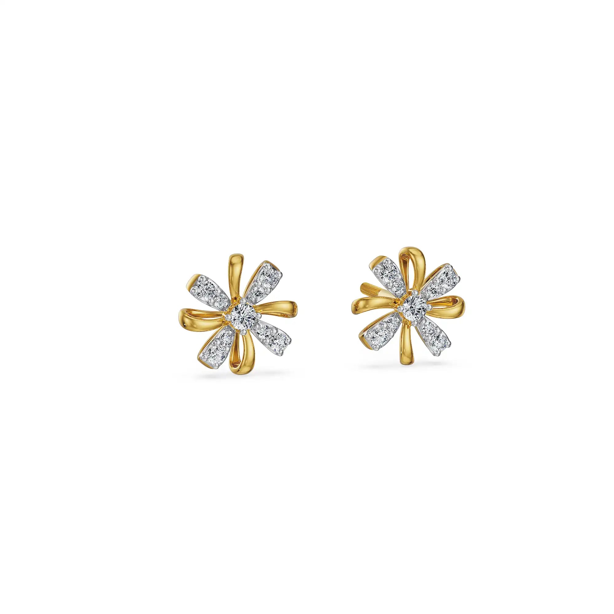Blossom Radiance Lab Grown Diamond Earrings