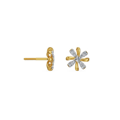 Blossom Radiance Lab Grown Diamond Earrings