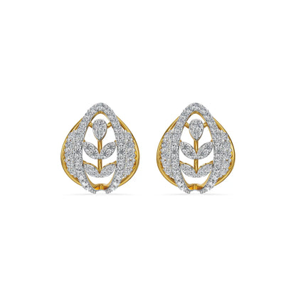 Elysia Bloom Lab Grown Diamond Earrings