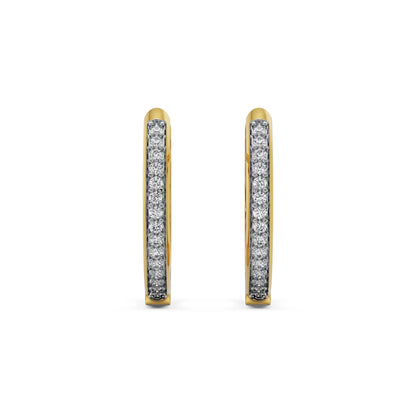 Round Lab Grown Diamond Hoops_in-stock
