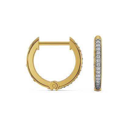 Round Lab Grown Diamond Hoops_in-stock