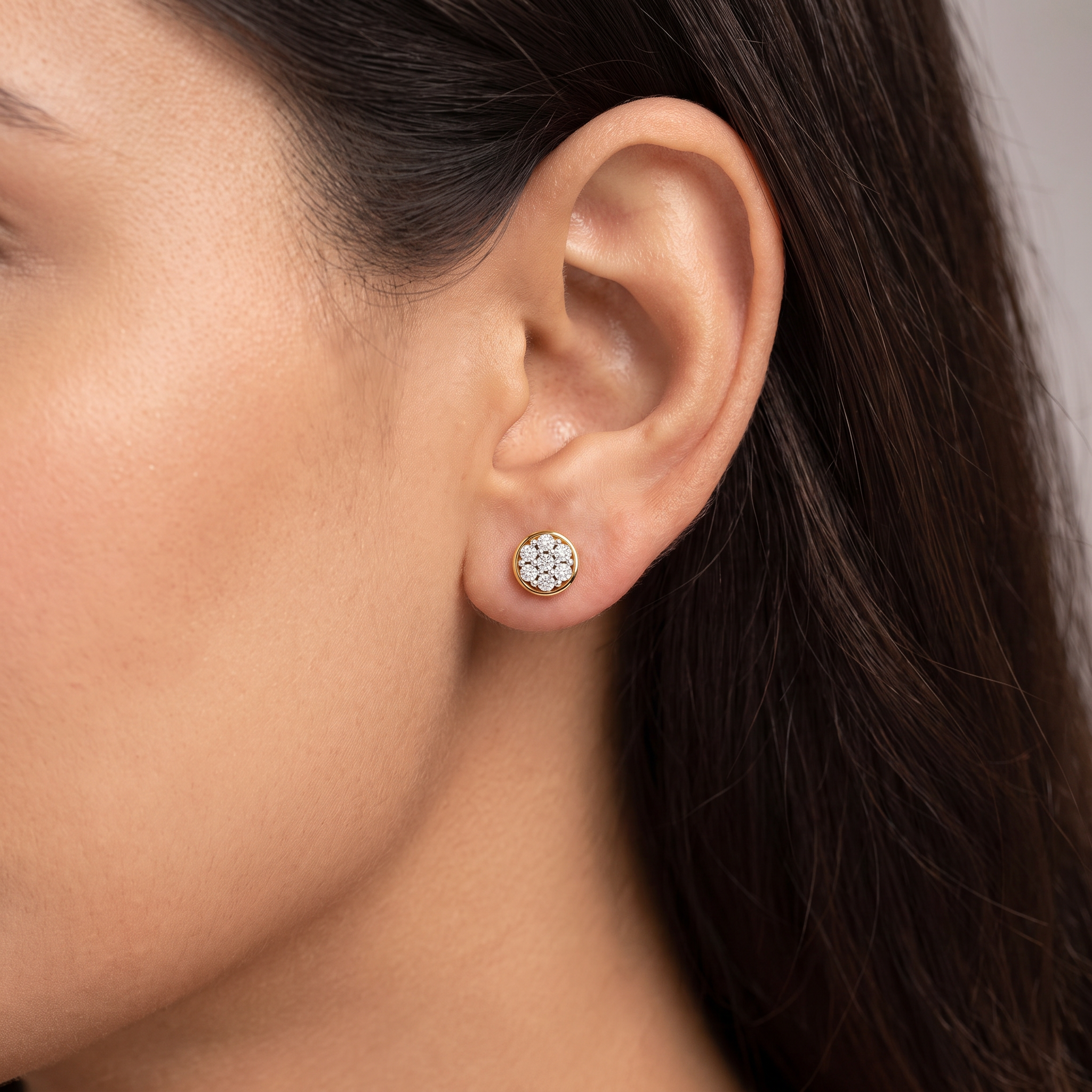 Round Brilliance Lab Grown Diamond Studs