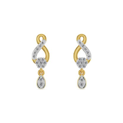 Shimmering Lab Grown Diamond Drop Earrings_in-stock