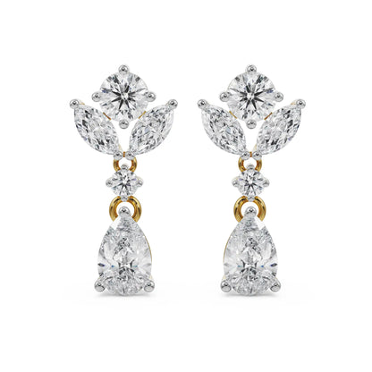 Magical Drop Lab Grown Diamond Earrings_in-stock
