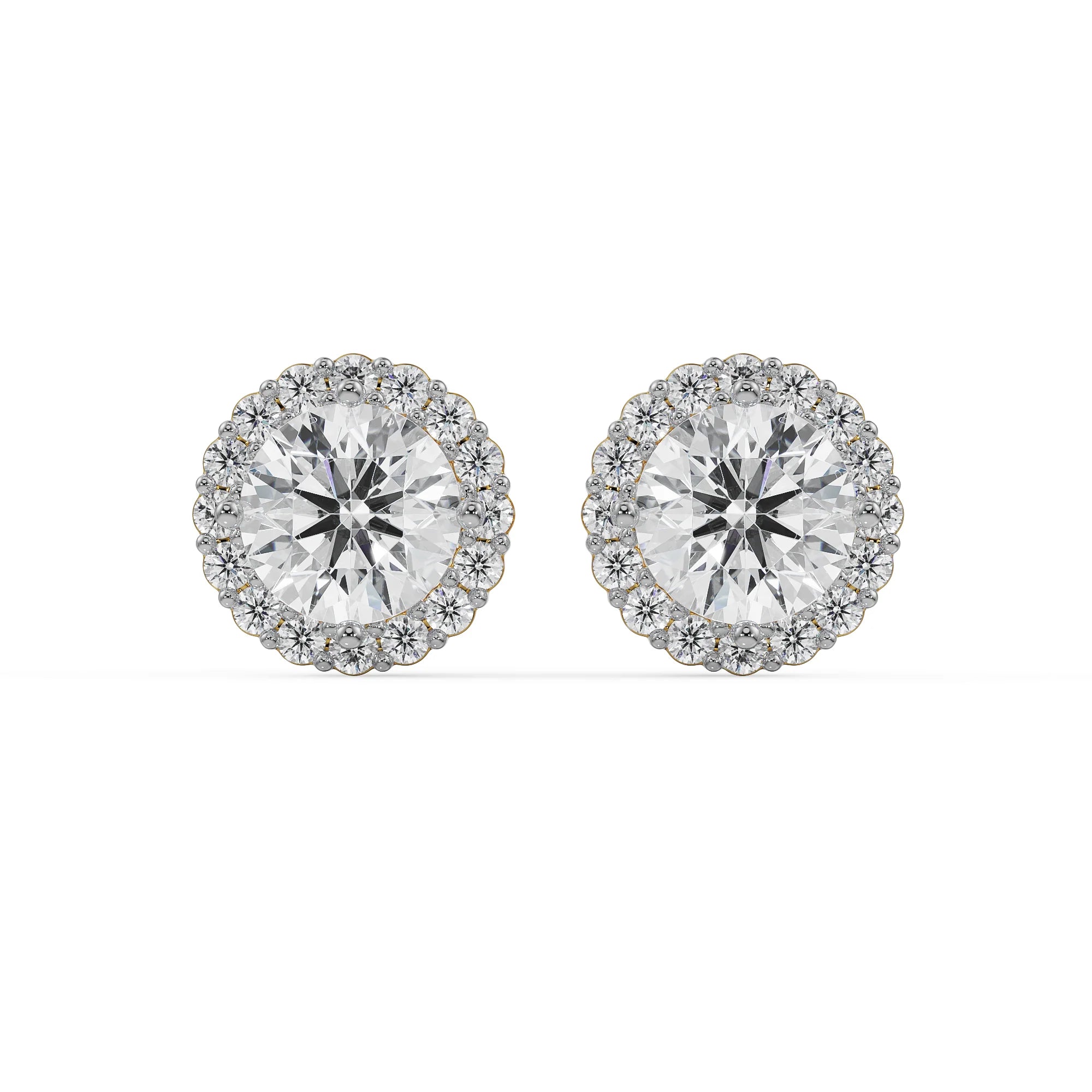 0 5 CT Halo Round Lab Grown Diamond Solitaire Studs_in-stock